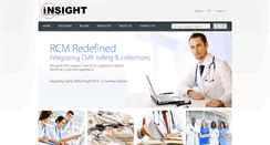 Desktop Screenshot of insightrcm.com