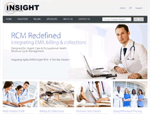 Tablet Screenshot of insightrcm.com
